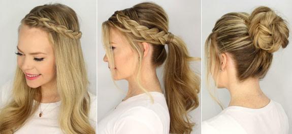 7 Hairstyles that you can do in less then 10 minutes