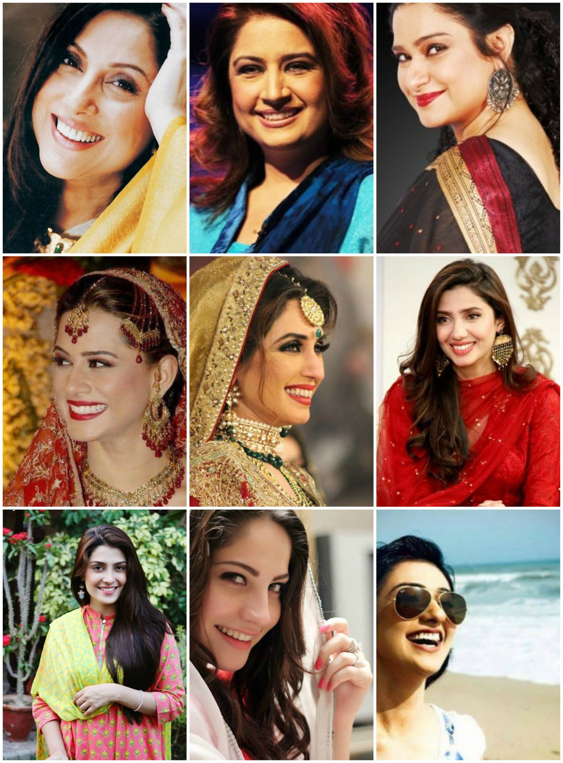 10 Breathtaking Smiles Of Pakistani Celebrities...