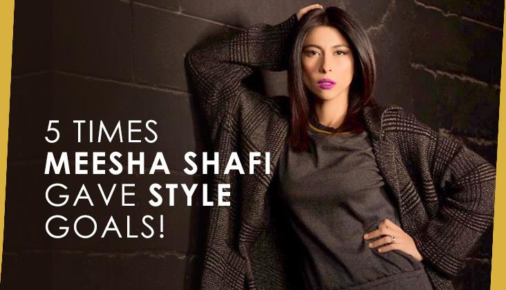 5 Times Meesha Shafi gave style goals!