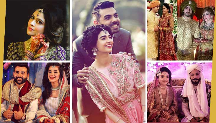A roundup on the recent Pakistani celebrities weddings!