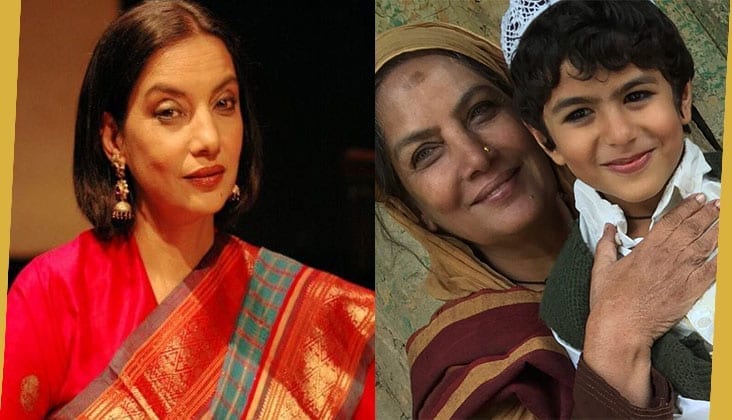 "We have talent on both sides of the border and that’s what we should we really aspire to do."  - Shabana Azmi
