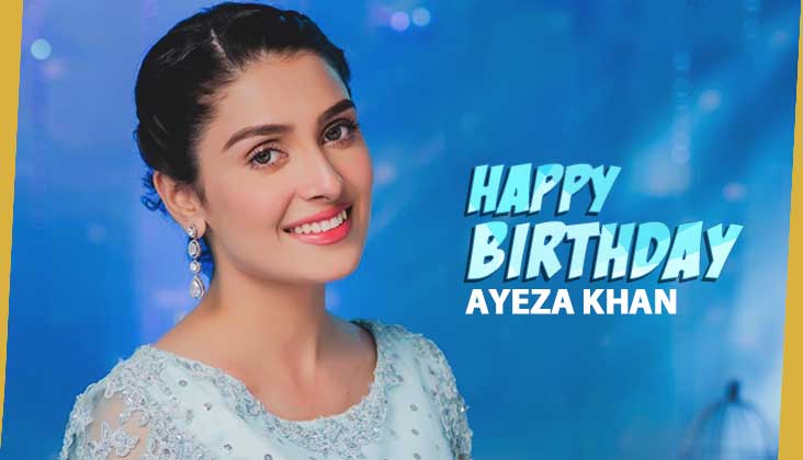 Happy birthday Ayeza Khan!