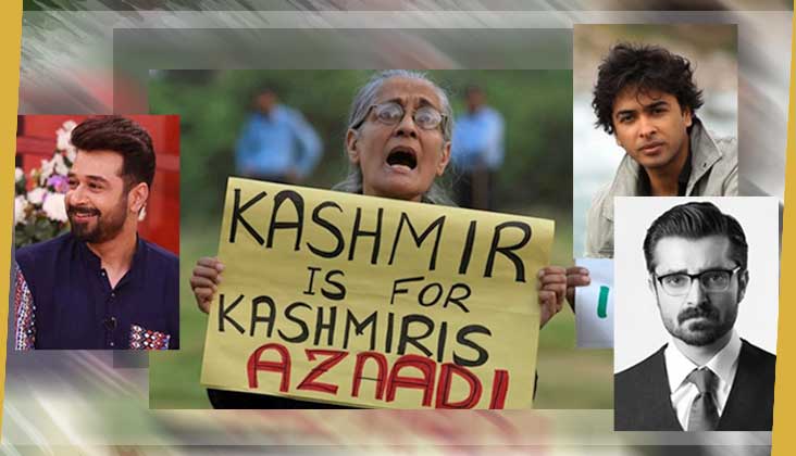 Pakistani Celebrities Stand United With Kashmir