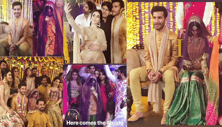 Feroze Khan’s Mehndi was literally LIT!