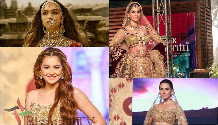 In Pictures: Pakistan’s Top Models Slay ‘Padmaavat’ Outfits