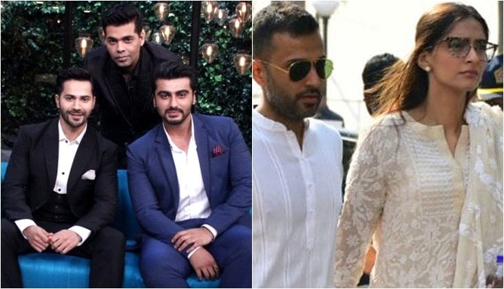 Karan, Varun And Arjun All Revved Up For Sonam Kapoor’s Wedding