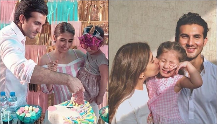 In Pictures: Syra and Shahroz Celebrate Baby Nooreh’s Unicorn-themed Birthday