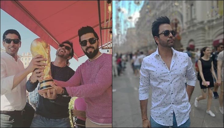 In Pictures: Junaid Khan’s Moscow Trip Depicts The True FIFA Experience