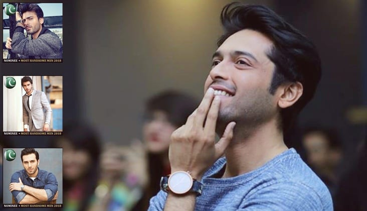 Fahad Mustafa joins the race of “most handsome men 2018”