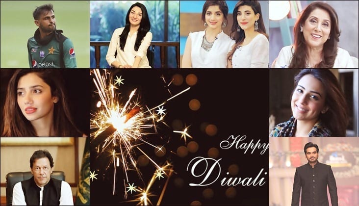 Pakistani celebrities wish Happy Diwali to the world!