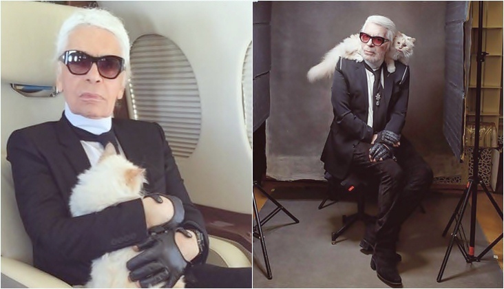 Karl Lagerfeld leaves behind a cat who could get his $200 Million fortune!