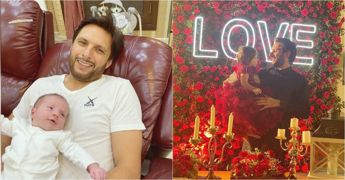 Shahid Afridi misses his youngest daughter, posts an endearing video clip