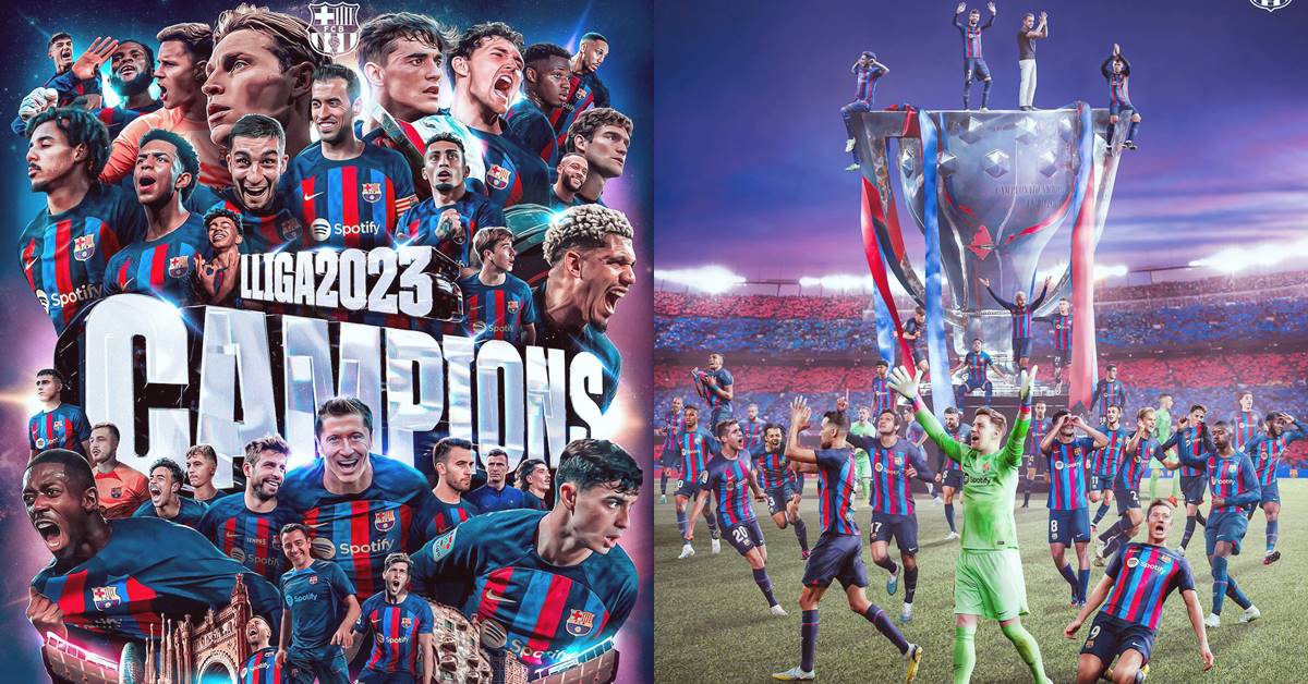 FC Barcelona Crowned La Liga Champions