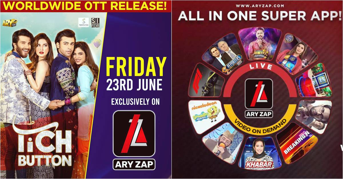 Tich Button is releasing on ARY Zap tomorrow!